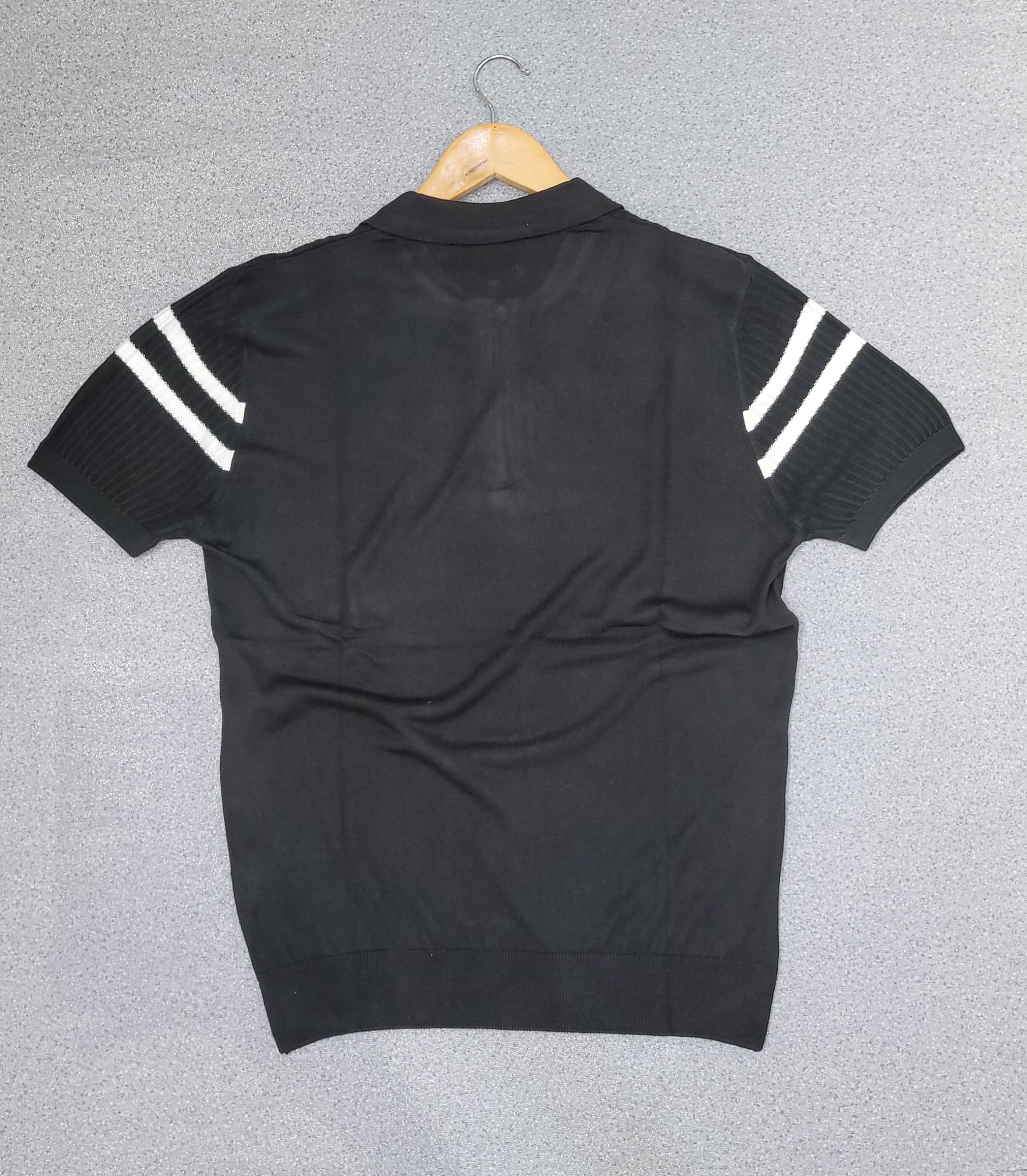 Polo Maille Noir