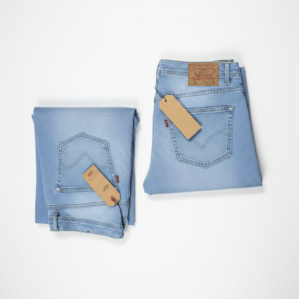 Jean Levis bleu ciel