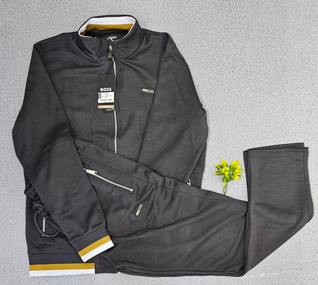 Ensemble Blouson Boss Gris