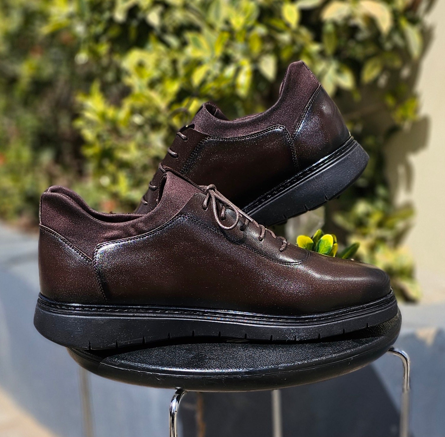 Basket Cuir 150# Marron