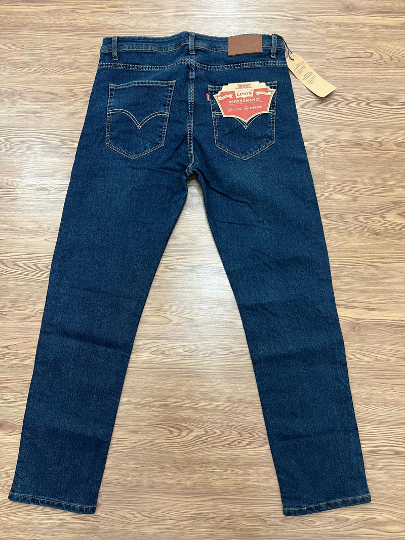 Jean Levis bleu bic