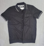 Polo chemise Noir