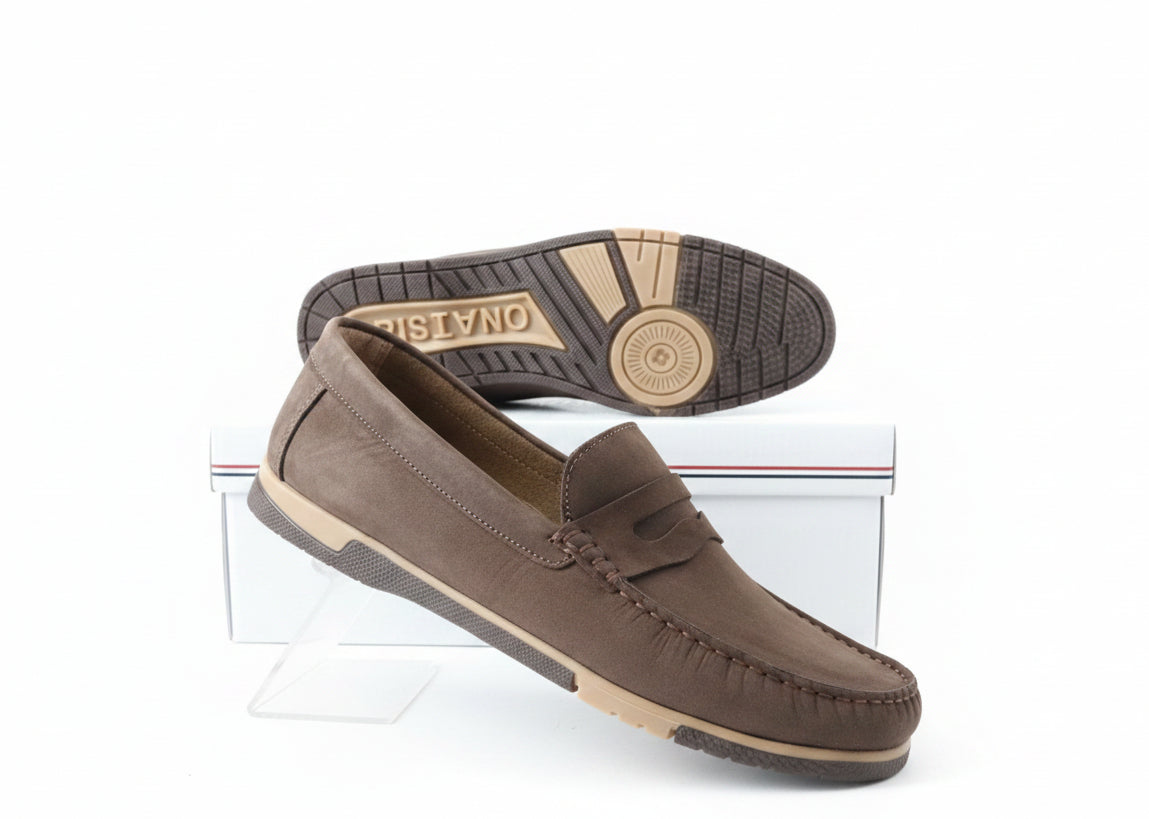 Mocassin Daim 25# Marron