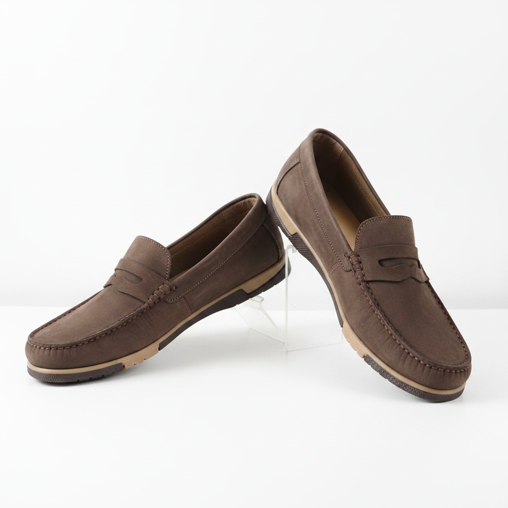 Mocassin Daim 25# Marron