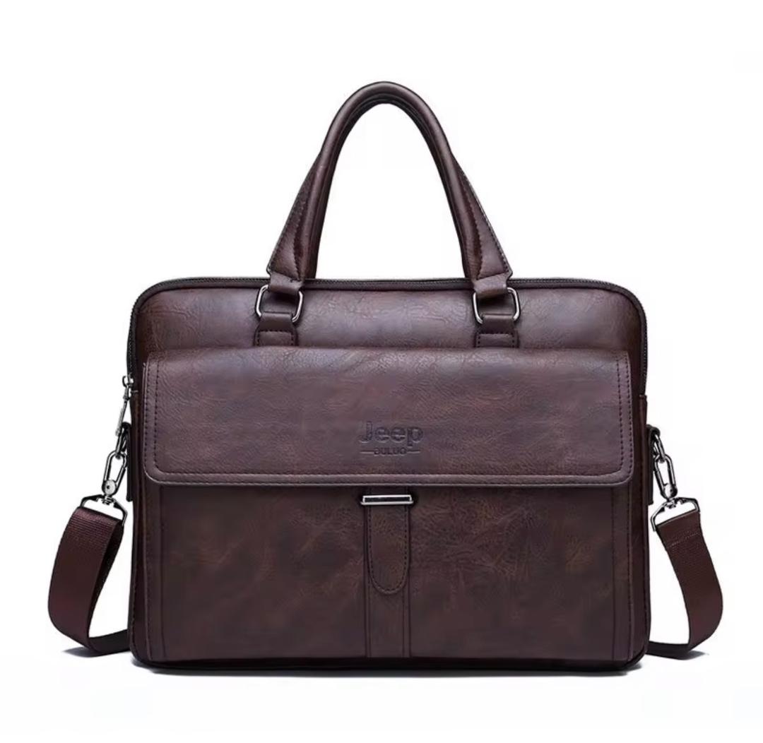 Sac Cartable cuir Marron