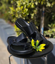 Sandale Cuir 116# Noir