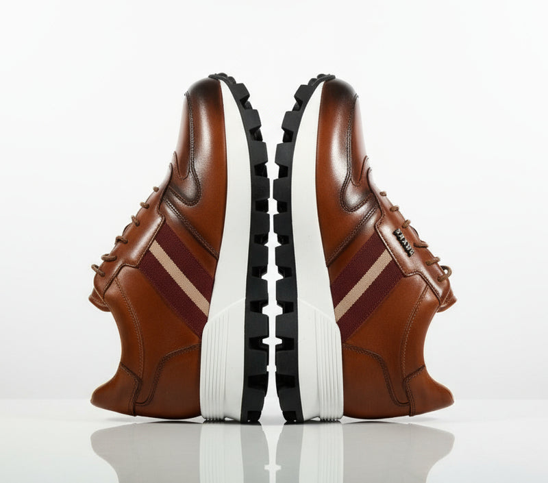 Basket Cuir 958# Marron