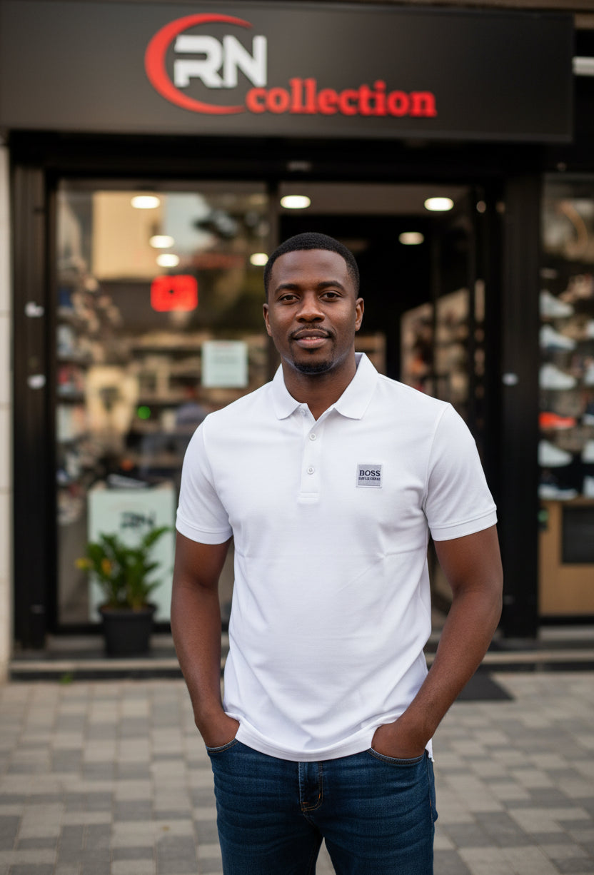 Polo Cotton Blanc