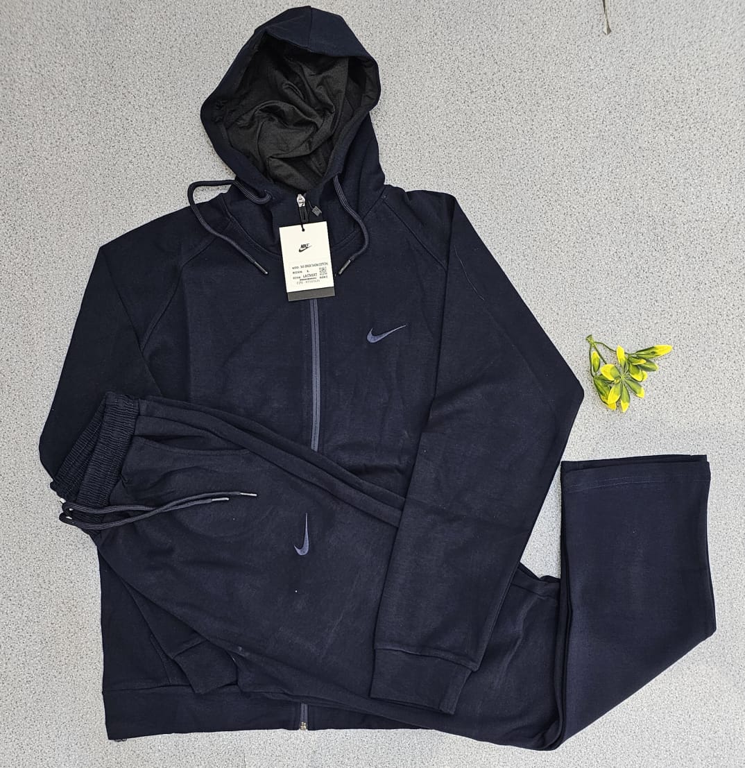 Ensemble Blouson cotton Bleu