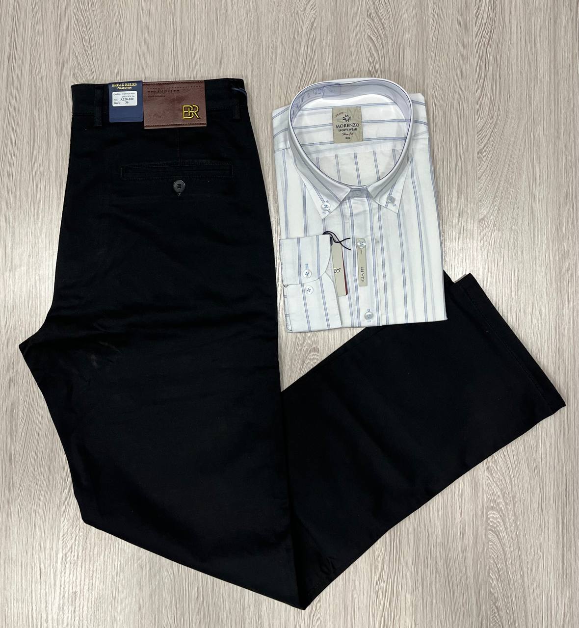 Ensemble Chemise Kakki
