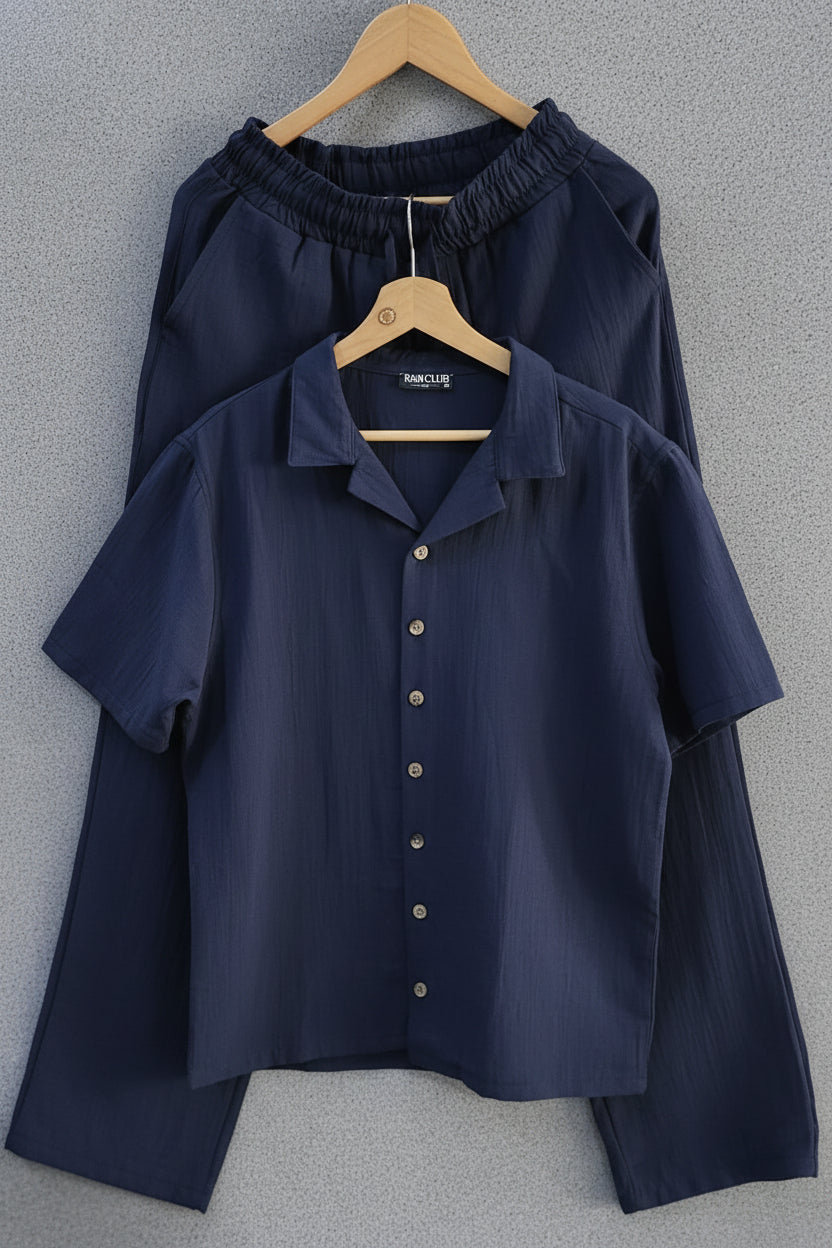 Ensemble Lin Bleu de nuit