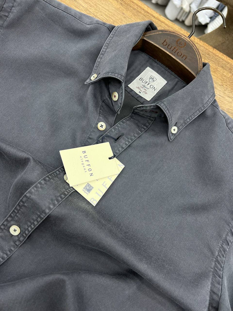 Chemise Sport Gris foncé