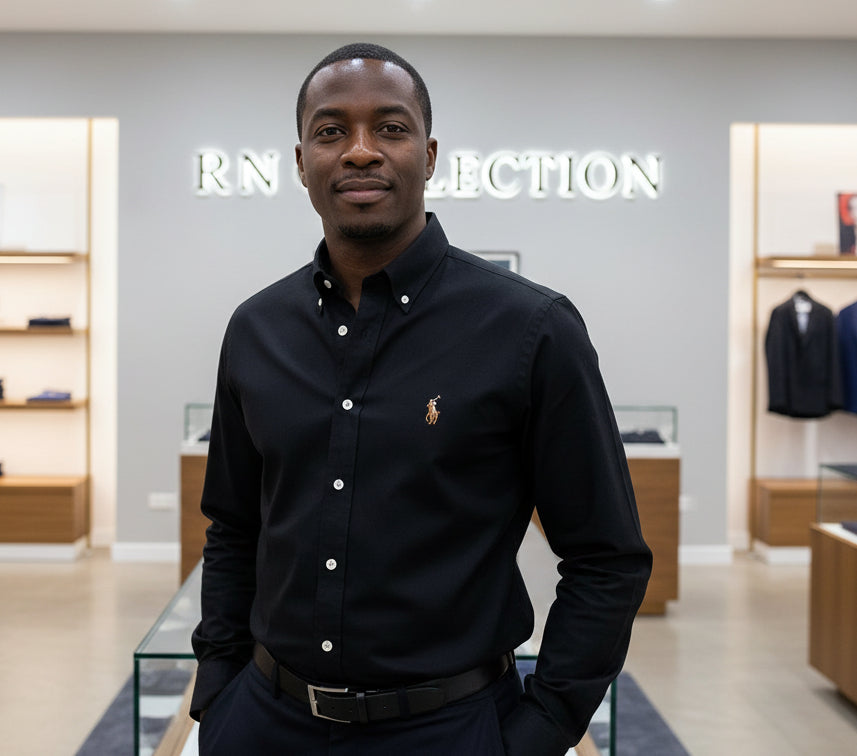Chemise Polo Noir