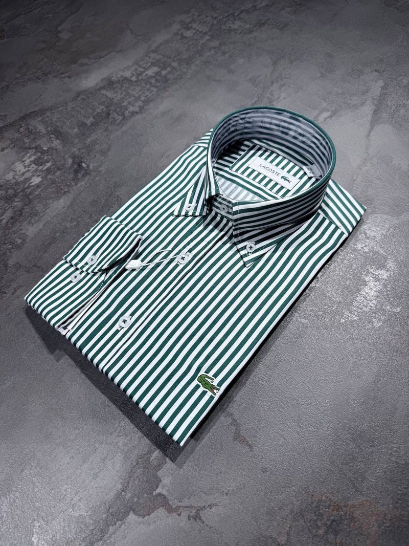 Chemise Lacoste vert
