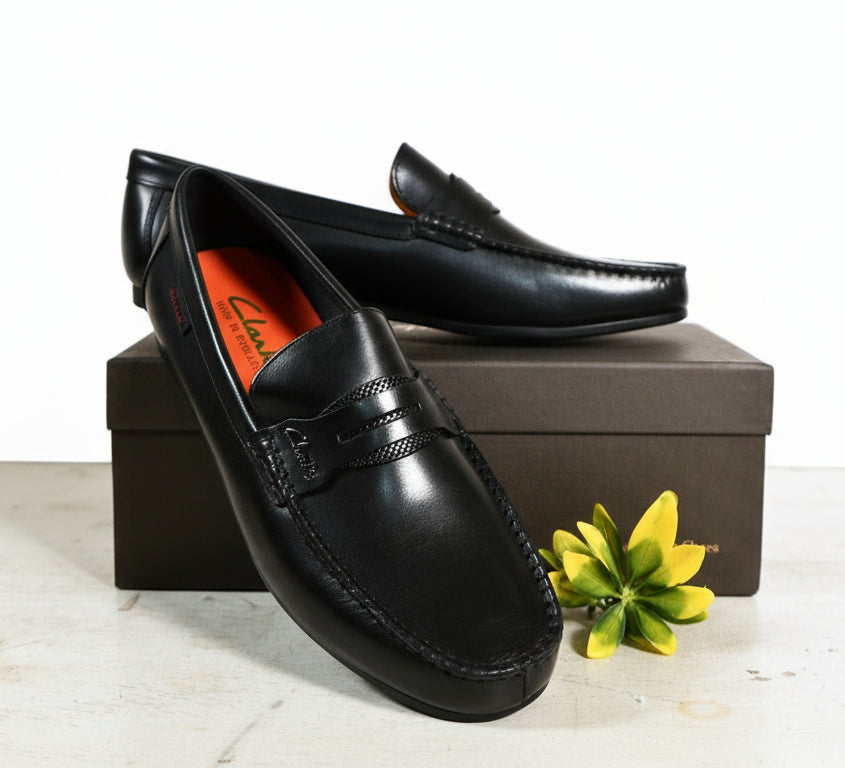 Mocassin Cuir 4# Noir