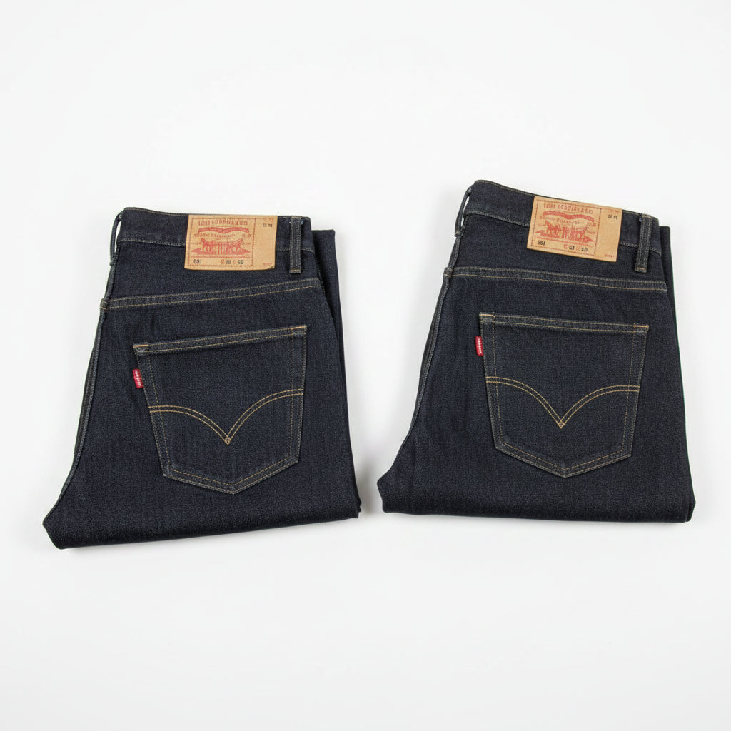 Jeans Levis Noir Brut