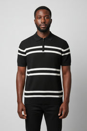Polo Maille Noir