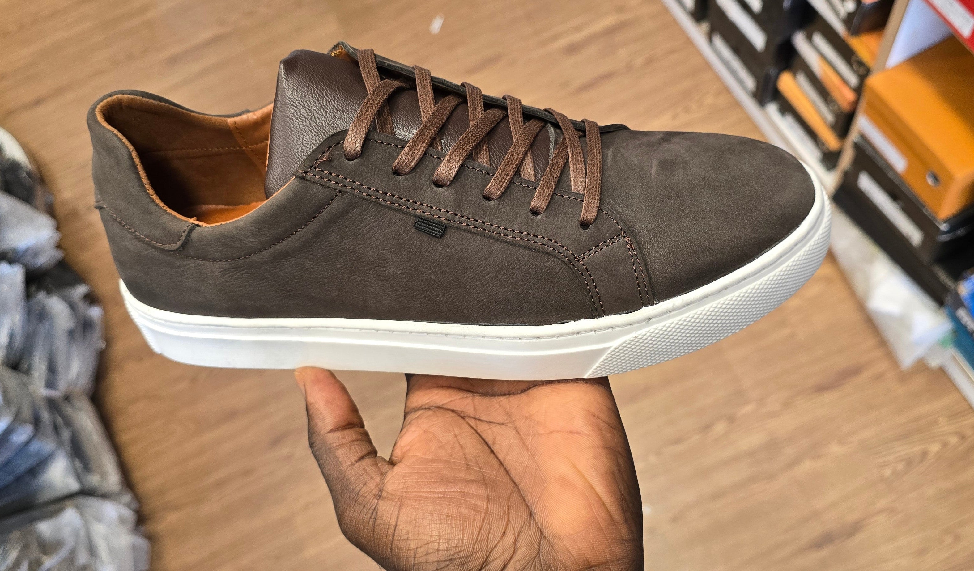 Basket Cuir 042# Marron