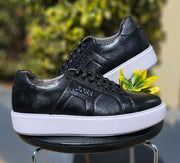 Basket Cuir 104#Noir