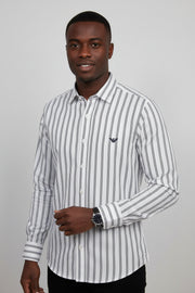 CHEMISE Rayure Noir