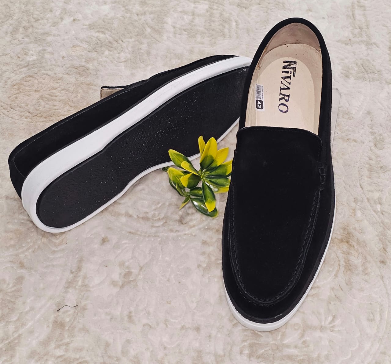 Mocassin NV Daim Noir