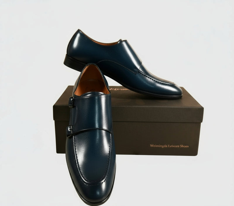 Chaussure de ville Crochet 3505# Bleu