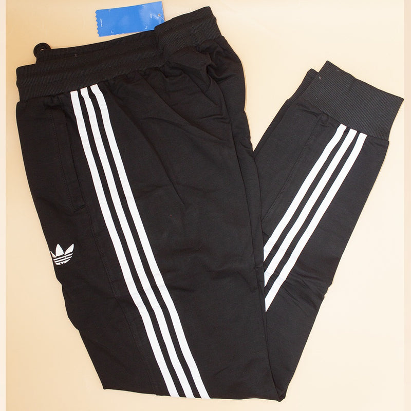 Pantalon jogging noir blanc