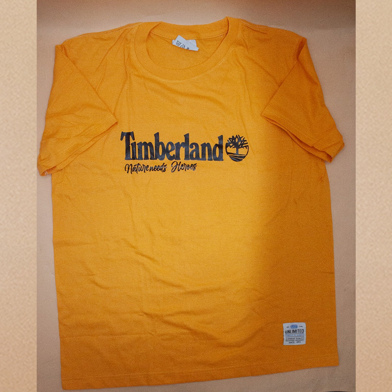 T-shirt Timb jaune