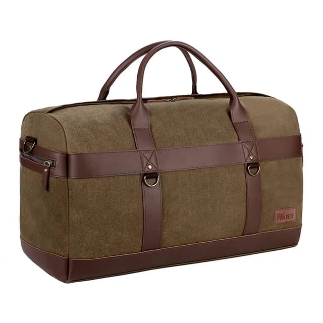 Sac cavane de voyage beige