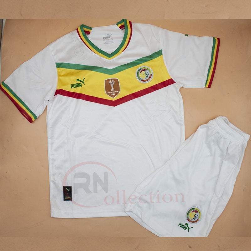 Maillot Senegal enfant R80 blanc