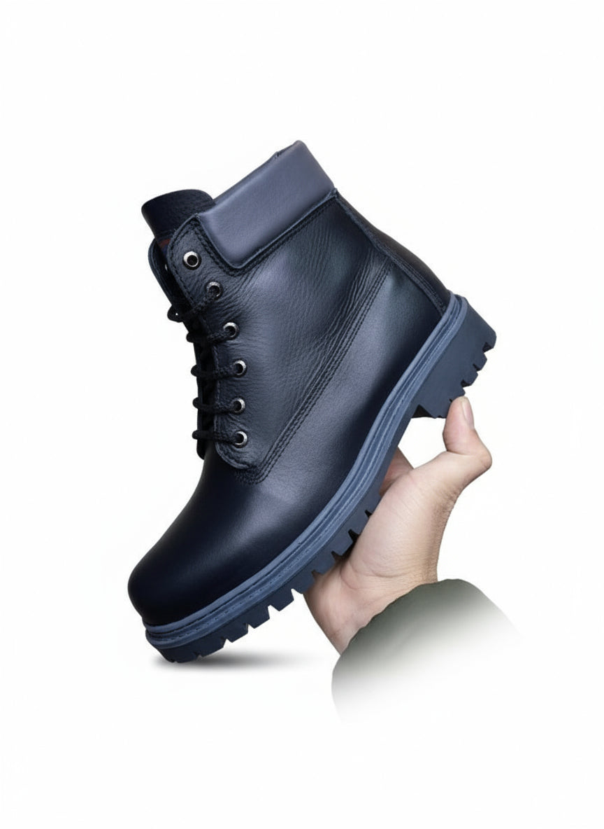 Timberland Botte Cuir Noir