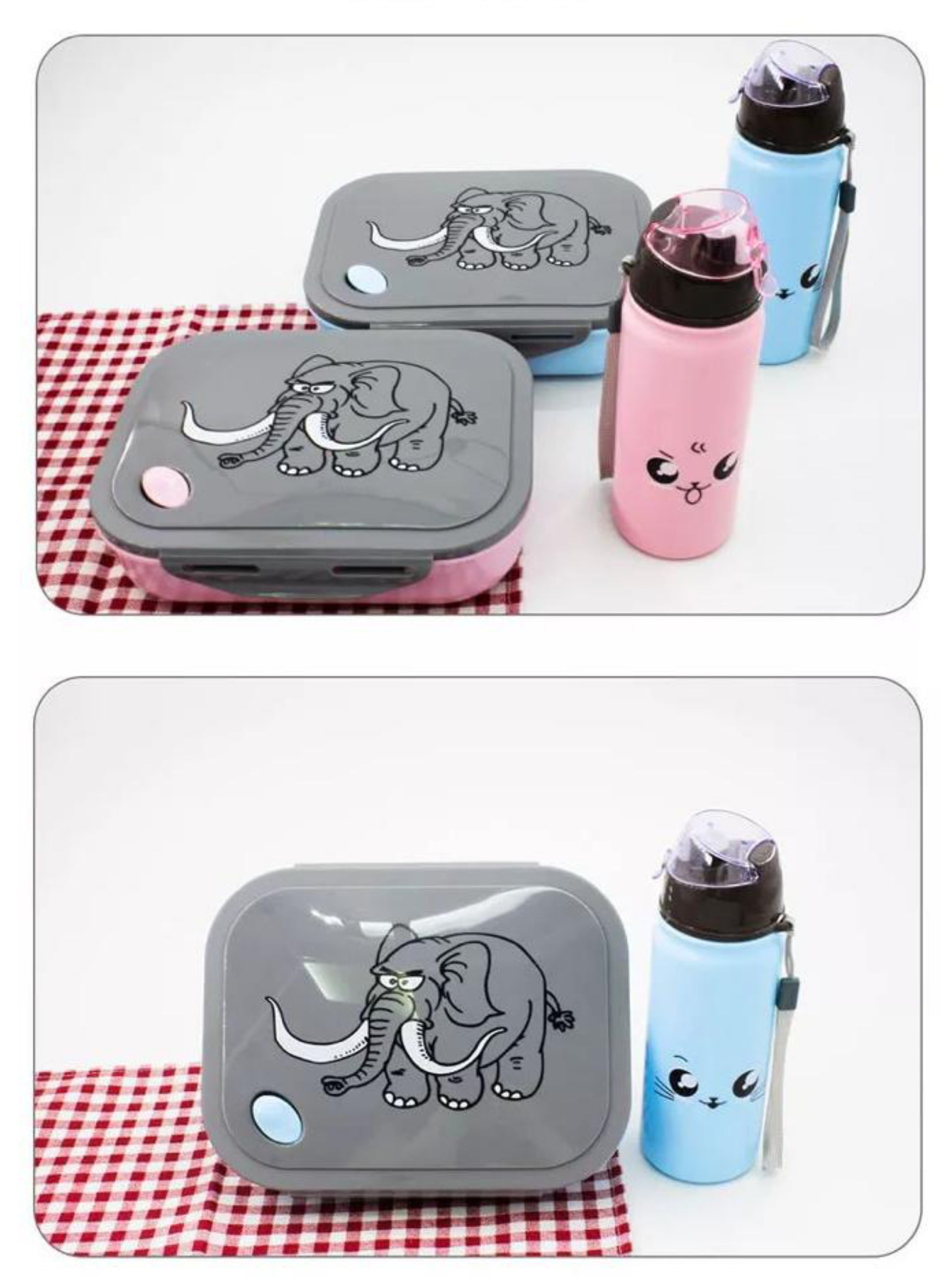 Gourde + compote éléphant