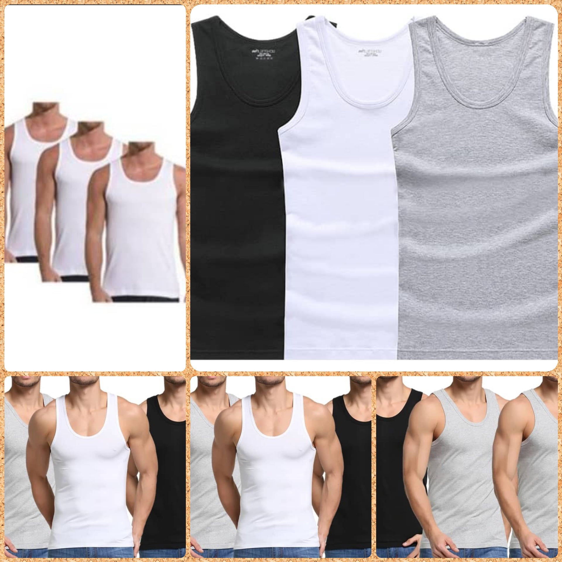 Pack de 5 Sous-vêtemets homme